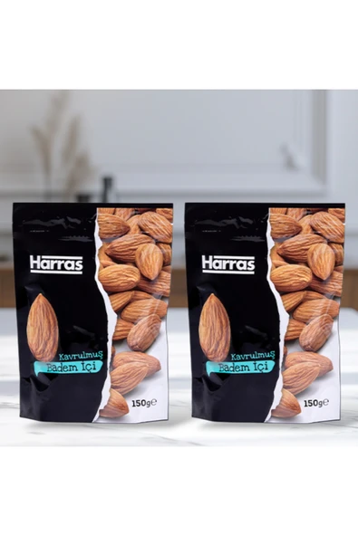 Harras Kavrulmuş Badem İçi 150 g x 2 Adet ürün görseli 1