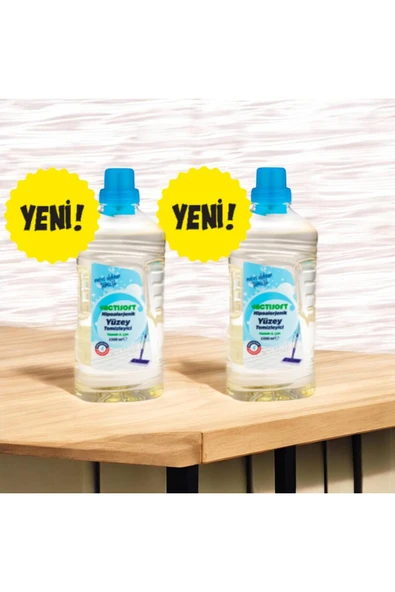 actisoft Hipoalerjenik Yüzey Temizleyici 1500 Ml X 2 Adet Yeni Ürün ürün görseli 1
