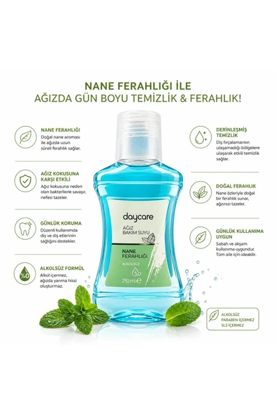 Daycare Alkolsüz Ağız Bakım Suyu 290 ml ürün görseli 1