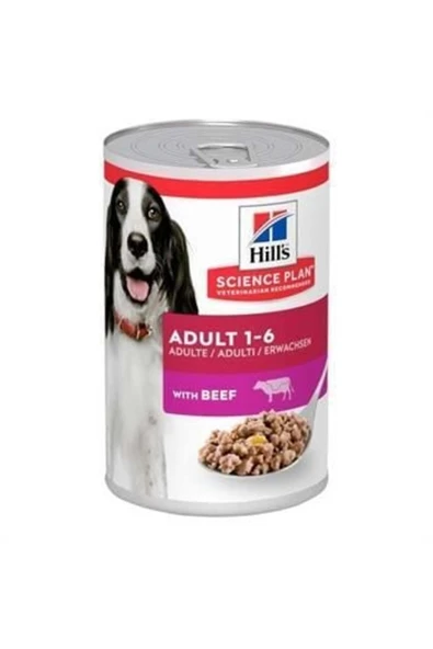 HİLLS MEDİUM SIĞIR ETLİ YAŞ KÖPEK MAMASI 370GR ürün görseli 1