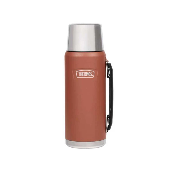 Thermos Icon Çelik Termos Kulplu 1,2lt Kiremit 24 Saat ürün görseli 1
