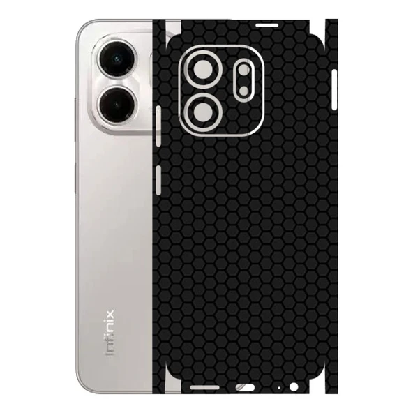 Infinix Smart 9 ile Uyumlu Bumper Serisi Premium Kaplama 360  Siyah ürün görseli 1