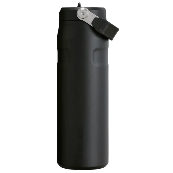 Stanley The IceFlow Flip Straw Pipetli Termos Bardak 0,70 LT Siyah ürün görseli 1