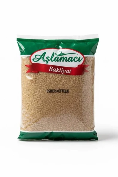 Aşlamacı Bakliyat Esmer Köftelik Bulgur 1 Kg ürün görseli 1
