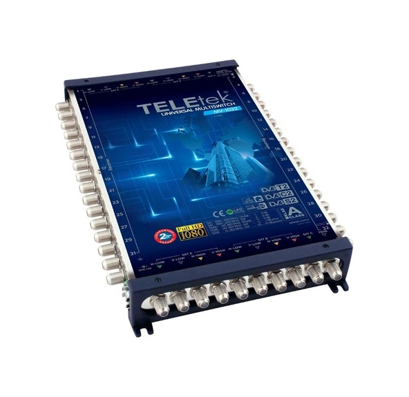 Teletek Mv-1032 32 Çıkışlı Merkezi Sistem Santrali ürün görseli 1