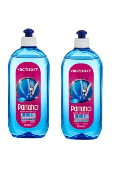 actisoft Bulaşık Makina Parlatıcı 450ml (2 Adet) ürün görseli 1