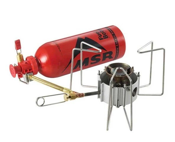 MSR Dragonfly Benzinli Kamp Ocağı Gümüş Yakıt Şişesi Dahil ürün görseli 1