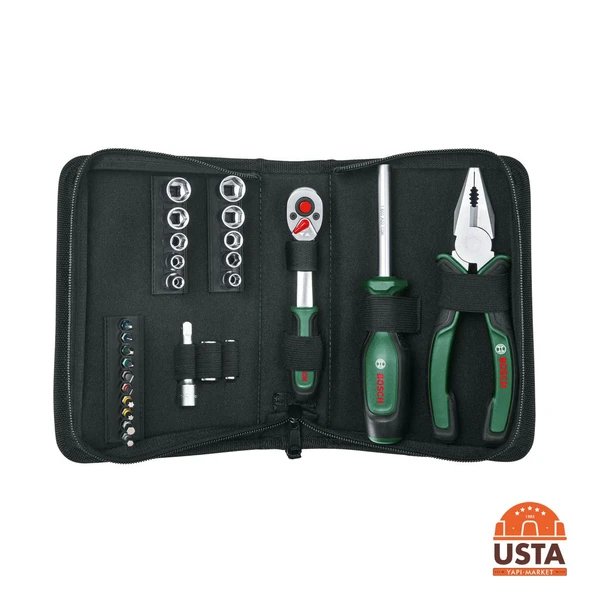 Bosch 26 Parça El Aleti Seti 1600A02BY2 ürün görseli 1