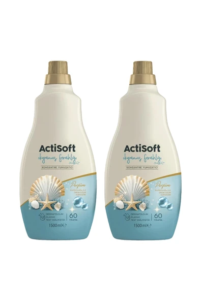 Aktisoft Actisoft Yumuşatıcı Okyanus Ferahlığı 2 X 1500 ml ürün görseli 1