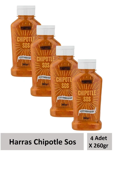 Harras Chipotle sos 4 Adet x 260gr ürün görseli 1