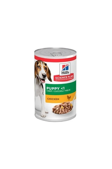 HİLLS MEDİUM TAVUK ETLİ YAVRU YAŞ KÖPEK MAMASI 370GR ürün görseli 1