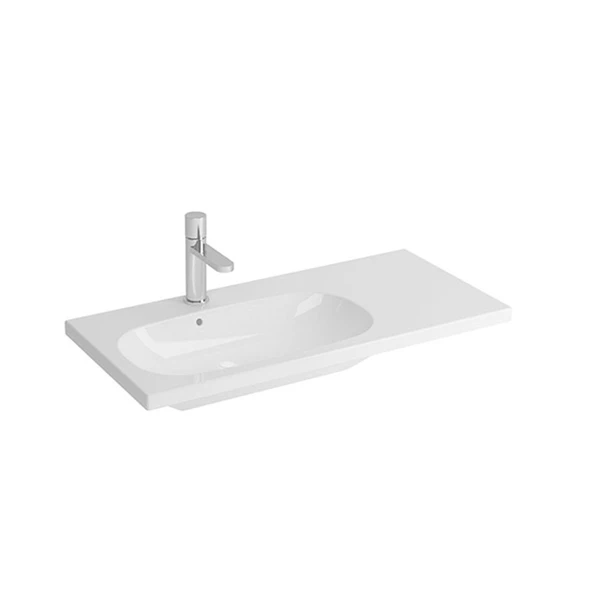 RİVER ETAJERLİ LAVABO BEYAZ ürün görseli 1