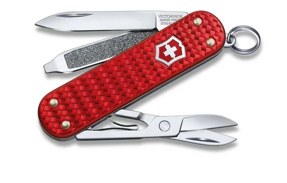 Victorinox 0.6221.401G SD Alox Kırmızı 58mm Çakı ürün görseli 1