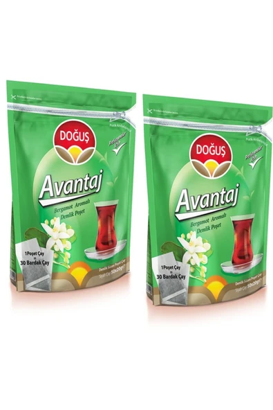 Doğuş Çay Doğuş Demlik Poşet Çay Bergamot Aromalı Çay Avantaj 25x40 gr 2 Paket ürün görseli 1