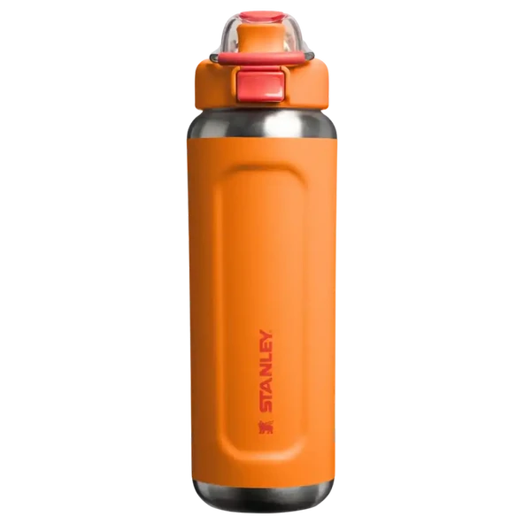 Stanley Wellspring Bottle Soğuk Su Termosu 0,70lt Goldenrod Coral ürün görseli 1