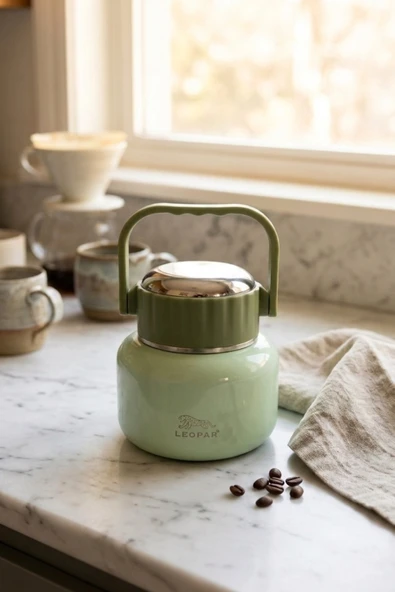 Cooker Leopar 500 ml Kaşıklı Yemek Termosu YK1516 ürün görseli 1