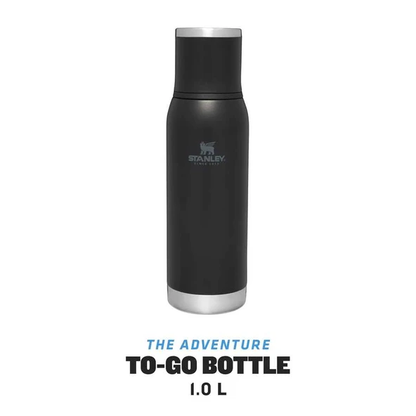 Stanley Adventure To-Go Bottle 1Lt Black - Resim 4