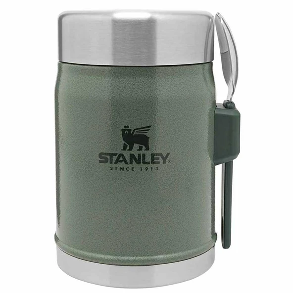 Stanley Paslanmaz Çelik Yemek Termosu Kaşıklı 0,40lt Yeşil ürün görseli 1