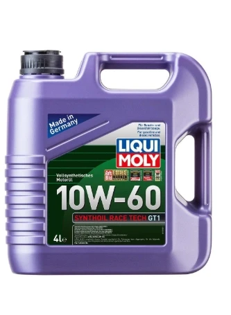 LIQIUMOLY SYNTHOIL RACE TECH GT1 10W60 4LT ürün görseli 1