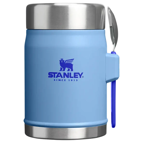 Stanley Paslanmaz Çelik Yemek Termosu Kaşıklı 0,40lt Mavi ürün görseli 1
