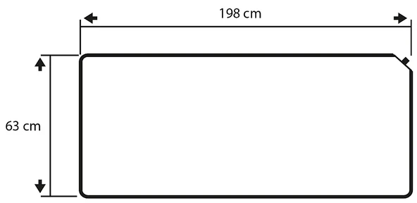 Trimm Lancer Şişme Mat - Mavi - Resim 4