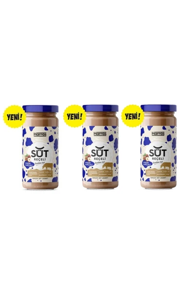 Harras Fındıklı Süt Reçeli 270gr x 3 Adet ürün görseli 1