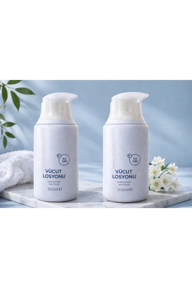 Daycare %5 Üre Vücut Losyonu 300 ml x 2 Adet – Kuru Ciltler İçin Nemlendirici Bakım Seti ürün görseli 1