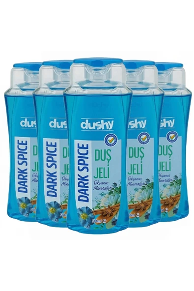 dushy DARK SPICE Okyanus Minarelleri Duş Jeli 500ml 5 ADET ürün görseli 1