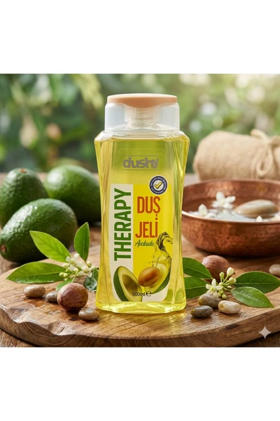 dushy THERAPY Avakado Duş Jeli 500ml 5 ADET - Resim 2