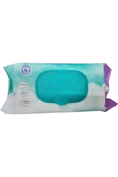 FAMİLY Islak Havlu Mendil 100 lü 8 Adet ürün görseli 1