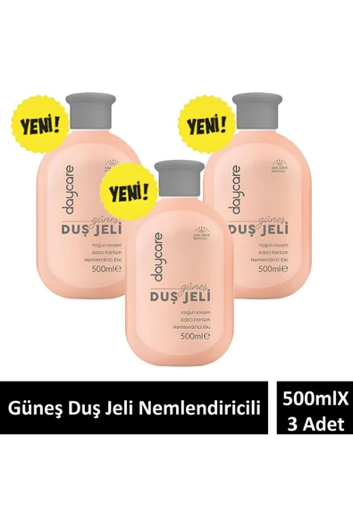 Daycare Nemlendirici etkili yoğun kıvamlı duş jeli güneş 500 ml X 3 Adet ürün görseli 1