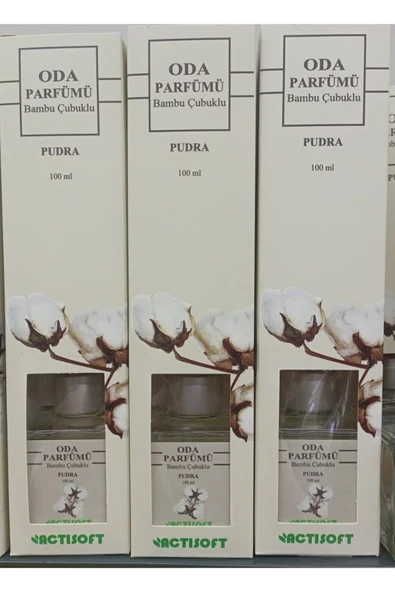 actisoft Oda Kokusu Bambu Çubuklu 100 Ml 3 Lü Paket Pudra ürün görseli 1