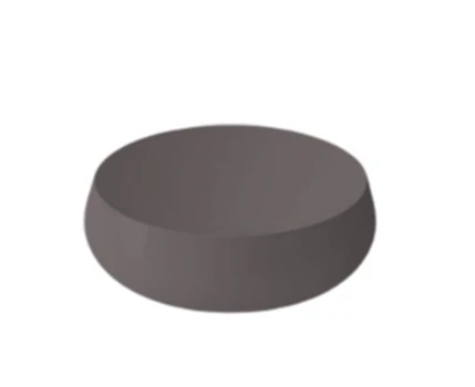 Newarc Elipso Tezgah Üstü Lavabo Mat Antrasit 046X17Cm ürün görseli 1