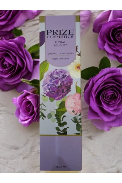 Prize Cosmetics Floral Bouquet-Çiçek Buketi Çubuklu Oda Kokusu ürün görseli 1