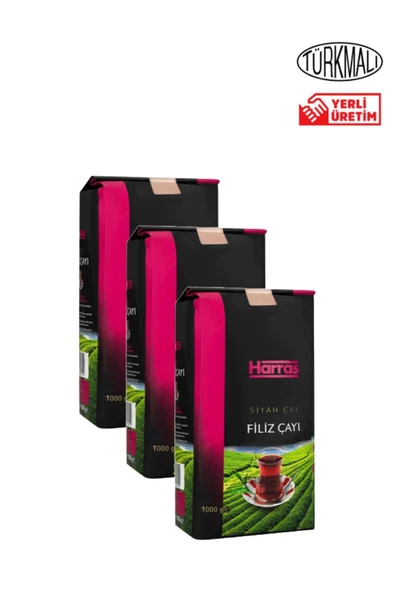 Harras Filiz Çay 1000 gr x 3 Paket ürün görseli 1