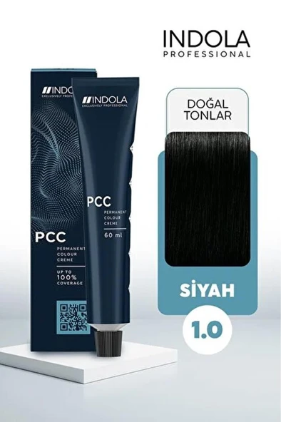 Indola PCC 1.0 Siyah 60 ml Saç Boyası ürün görseli 1