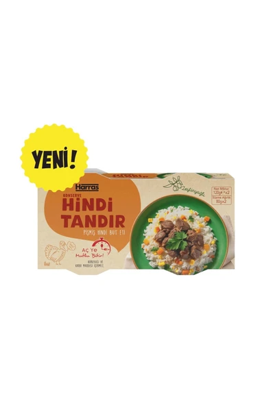 Harras hindi tandır 2x120 gr ürün görseli 1