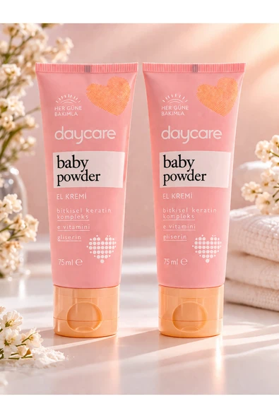 Daycare  Baby Powder El Kremi (2’li Set) 75 ml x 2 ürün görseli 1