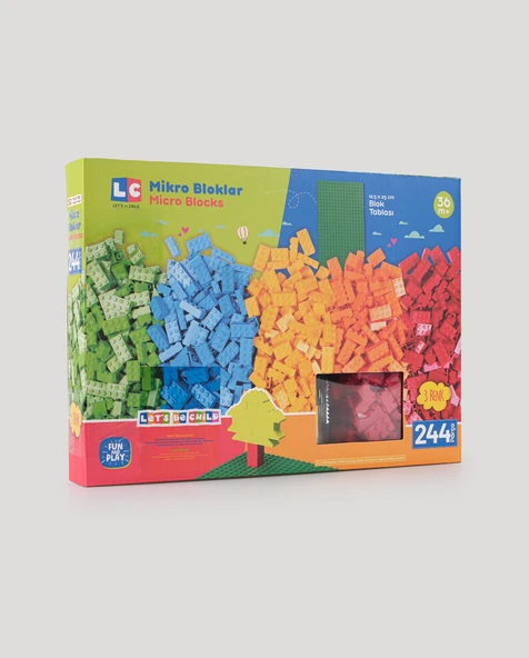 Eğitici Mikro Bloklar 244 Parça - Resim 7