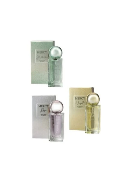 Mercy PARFUM  MERCY (JASMİNE+NIGHT+ROSE ) ürün görseli 1