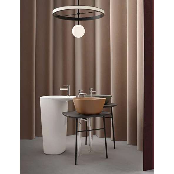 Plural Çanak Lavabo Oval, Kompakt, 45x38 cm - Resim 2