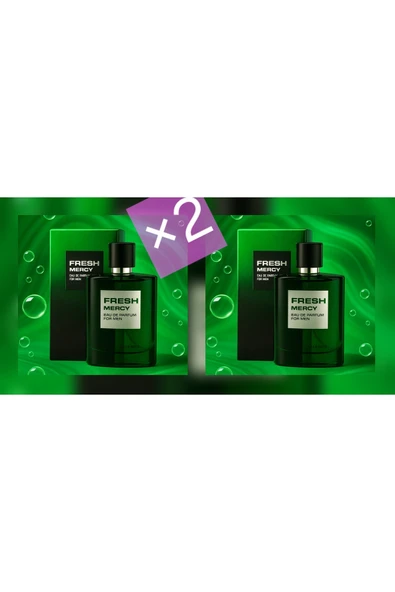 Kösedağ Mercy Fresh 50ml Erkek Parfüm Avantajlı 2li Paket ürün görseli 1