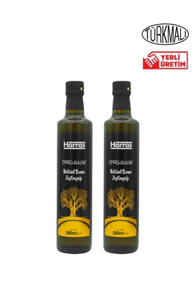 Harras ZEYTİNYAĞI ORGANİK SIZMA 500 ML X 2 ADET HARRAS ürün görseli 1