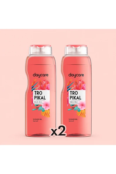 Daycare Tropikal Duş Jeli 750 ML x 2 ürün görseli 1