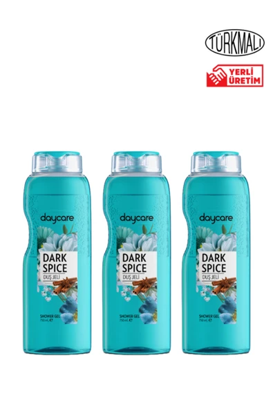 Daycare Dark Spice Duş Jeli 750 ml x 3 Adet ürün görseli 1