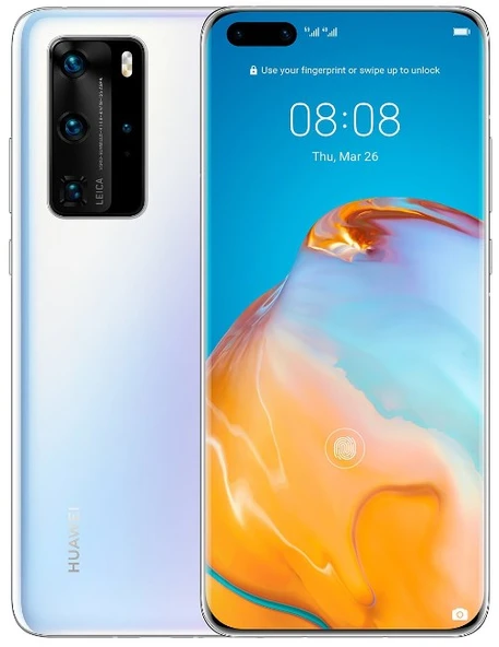 Huawei P40 Pro 256 GB Beyaz (Huawei Türkiye Garantili) ürün görseli 1