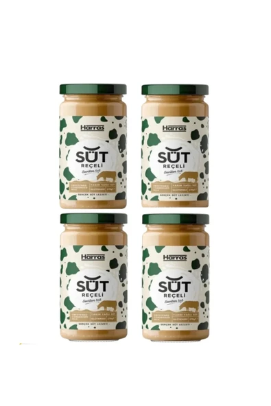 Harras Glutensiz Süt Reçeli 270 gr X 4 Adet ürün görseli 1