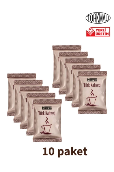 Harras Türk Kahvesi 100 Gr. X 10 Paket ürün görseli 1