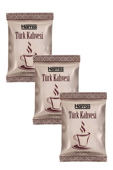 Harras Türk Kahvesi 100 gr X 3 adet ürün görseli 1