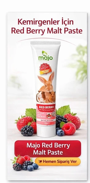 Kemirgen Malt Red Berry 100 Gr ürün görseli 1